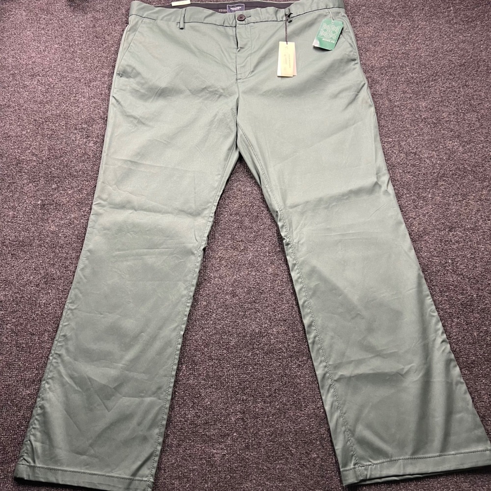 7 Diamonds Parker Performance Pant Sea Blue Straight Fit Mens 40x32 NWT STP-1162